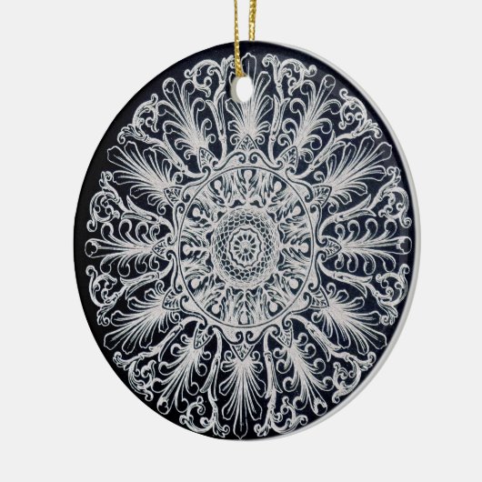 Filigree Victoriaans Medallion Ornament (Links)