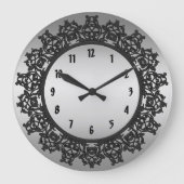 Filigree Wall Clock Grote Klok (Voorkant)