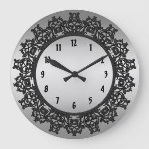 Filigree Wall Clock Grote Klok