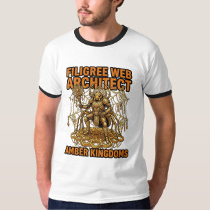 Filigree webarchitect amber koninkrijken t-shirt