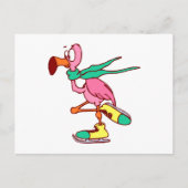Filipe Flamingo Briefkaart (Voorkant)