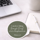 Filipenzen 4:13 Christelijke Sticker