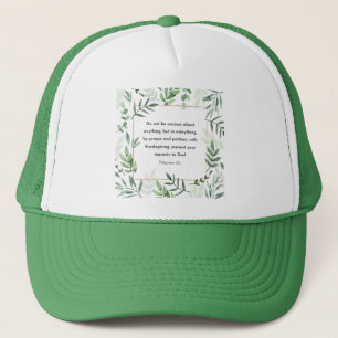 Filipenzen 4:6, Bijbelvers,  Trucker Pet