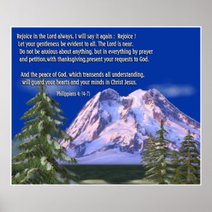 Filipenzen 4:6 poster