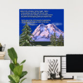 Filipenzen 4:6 poster (Thuiskantoor)