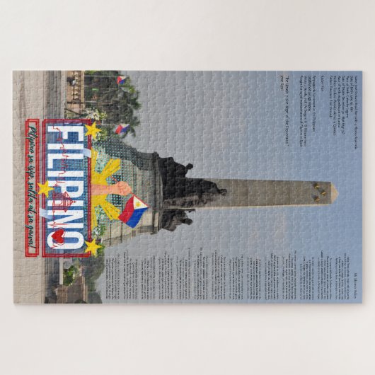 FILIPIJNEN 101: RIZAL LEGPUZZEL (Horizontaal)