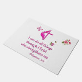 Filipijnen 4:16 deurmat (Schuin)