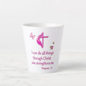 Filipijnen 4:16 latte mok (Voorkant)