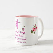 Filipijnen 4:16 tweekleurige koffiemok (Voorkant rechts)