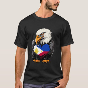 Filipijnen Adelaar Filipijnse wortels Pinoy Pilipi T-shirt