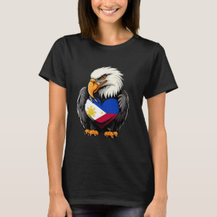 Filipijnen Adelaar Filipijnse wortels Pinoy Pilipi T-shirt