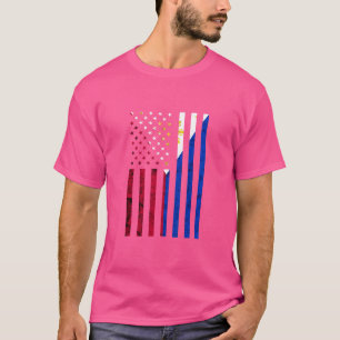 Filipijnen - Amerikaanse Filippijnse Filippijnse v T-shirt
