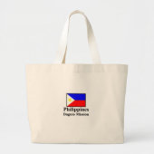 Filipijnen Baguio Mission Copy Grote Tote Bag (Voorkant)