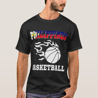 Filipijnen Basketbal Vlag Jersey Filipino Sport T-shirt