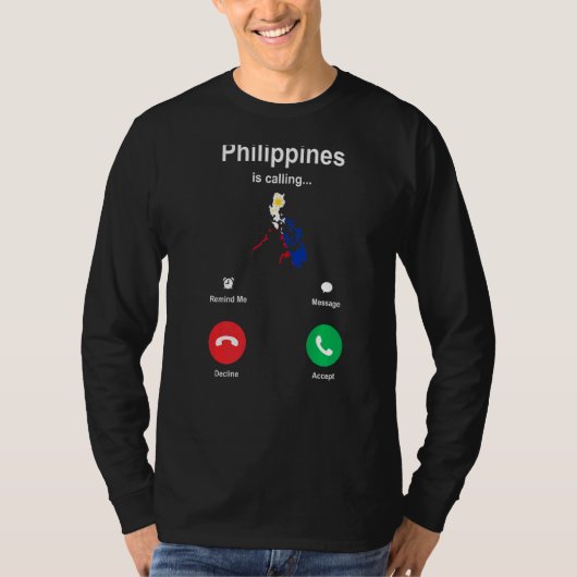 Filipijnen belt t-shirt (Voorkant)