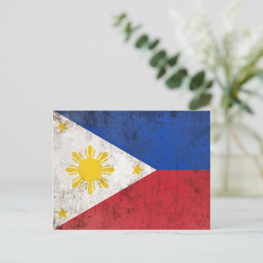 Filipijnen Briefkaart (Staand voorkant)
