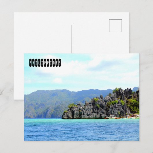 Filipijnen Briefkaart (Voorkant / Achterkant)