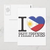 Filipijnen Briefkaart (Voorkant / Achterkant)
