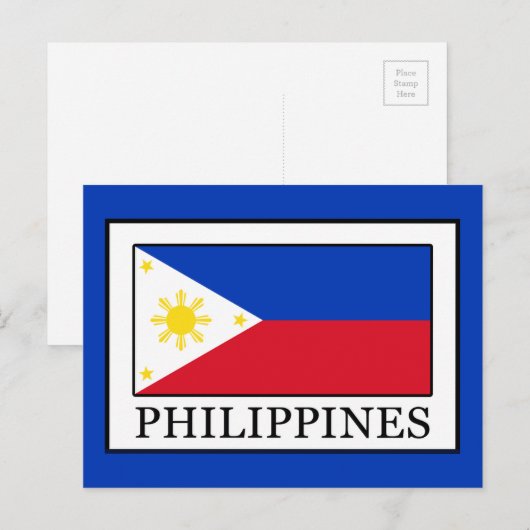 Filipijnen Briefkaart (Voorkant / Achterkant)