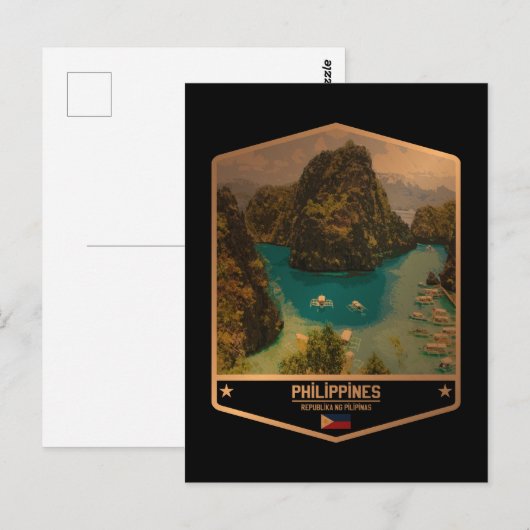 Filipijnen Briefkaart (Voorkant / Achterkant)