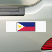 Filipijnen Bumpersticker (Op auto)