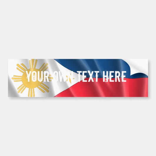 FILIPIJNEN BUMPERSTICKER (Voorkant)