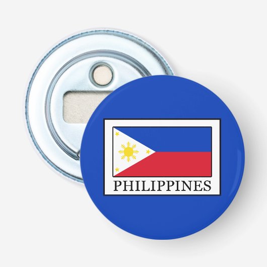 Filipijnen Button Flesopener (Voorkant)