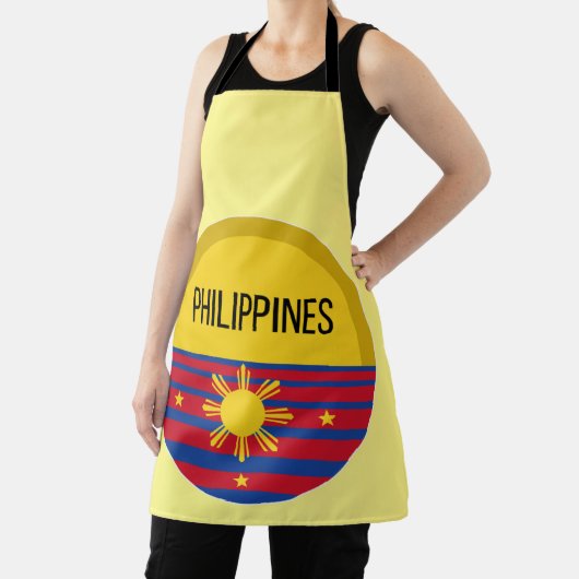 Filipijnen: Cute Design Ideeën Pattern Sunset Schort (Insitu)