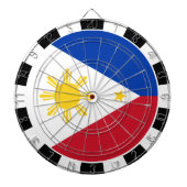 Filipijnen: Dartboard en Philippine Flag game boar Dartbord (Voorkant)
