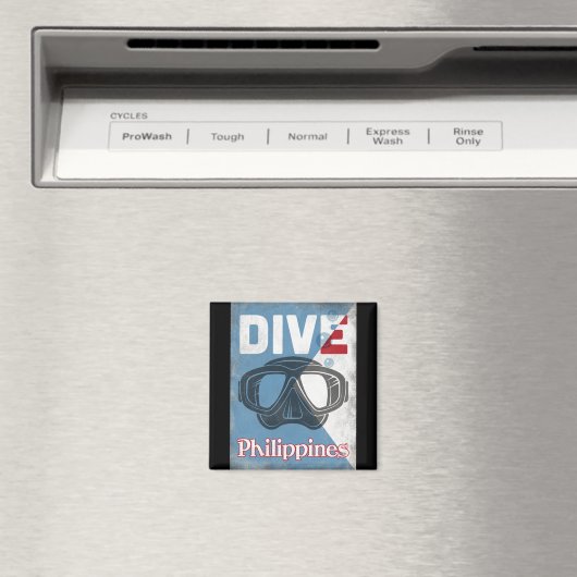 Filipijnen - duikmasker magneet (Insitu (Vaatwasser))