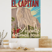 Filipijnen, El Nido, Palawan Travel poster. Poster (Keuken)