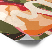 Filipijnen, El Nido, Palawan Travel poster. Poster (Hoek)