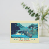 Filipijnen, El Nido Palawan verwondering van natuu Briefkaart (Staand voorkant)