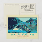 Filipijnen, El Nido Palawan verwondering van natuu Briefkaart (Voorkant / Achterkant)