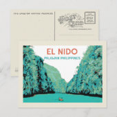 Filipijnen, El Nido Palawan wonder van natuur Briefkaart (Voorkant / Achterkant)