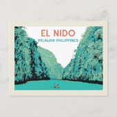 Filipijnen, El Nido Palawan wonder van natuur Briefkaart (Voorkant)