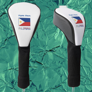 Filipijnen en Filipijnse vlag gepersonaliseerd  Golfheadcover