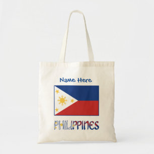 Filipijnen en Filipijnse vlag Persoonlijk  Tote Bag