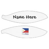 Filipijnen en Filippijnse vlag en Jouw naam Basketbal (Panelen)