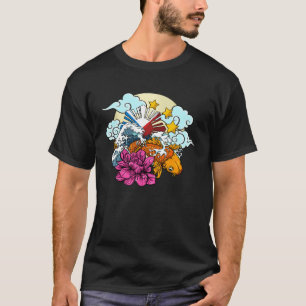 Filipijnen Filipijns Japans Japan Japino Vlag Fr T-shirt