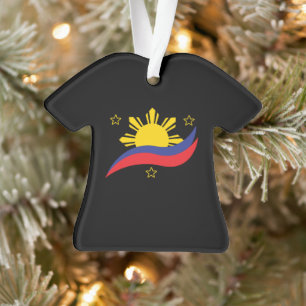 Filipijnen Filipijns Pinoy Vlag Ornament