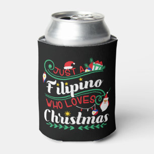 Filipijnen - Filippijnen die van Kerstmis houden Blikjeskoeler