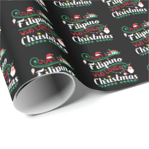 Filipijnen - Filippijnen die van Kerstmis houden Cadeaupapier