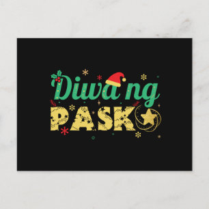 Filipijnen Filippijnse kerstgeest Briefkaart