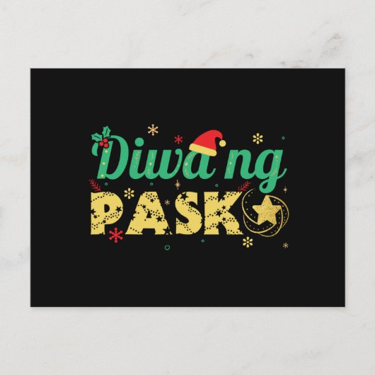 Filipijnen Filippijnse kerstgeest Briefkaart (Voorkant)