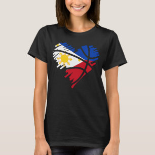 Filipijnen Filippijnse sport Basketball Basket Hea T-shirt