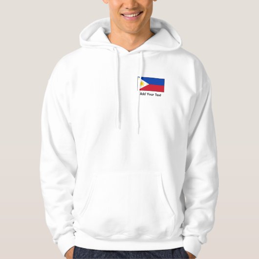 Filipijnen - Filippijnse vlag Hoodie (Voorkant)