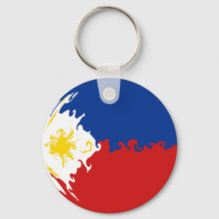 Filipijnen - Gnarly Flag Sleutelhanger