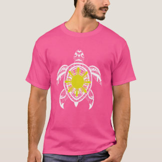 Filipijnen Hawaii Filipino Trotse Hawaiianen Vlag  T-shirt