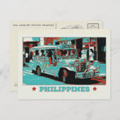 Filipijnen, iconisch juweel in Manilla Briefkaart (Voorkant / Achterkant)
